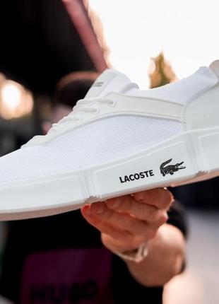 Чоловічі кросівки lacoste white