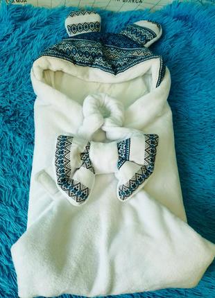 Комбинезон с конвертом на выписку осень-зима 62 рост.