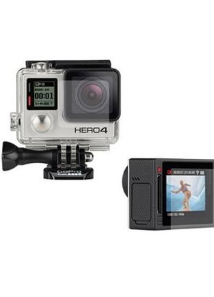 Защитные пленки для gopro hero 4 silver (2 шт) (код № xtgp256)