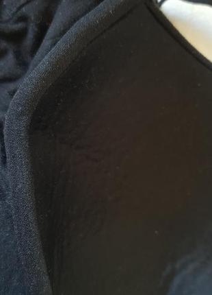 Черный бюстиком из натуральной ткани с красивыми чашечками без металлических косточек7 фото