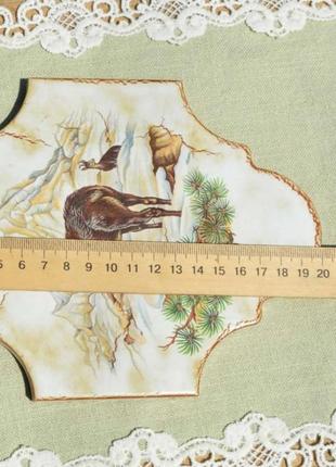 Розкішне настінне панно. мисливська тема. охота. дики тварини.