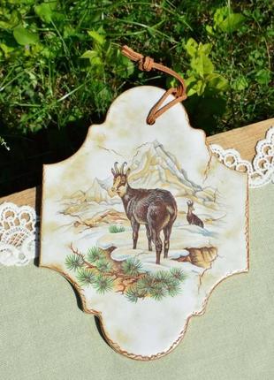 Розкішне настінне панно. мисливська тема. охота. дики тварини.