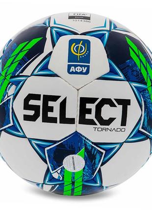 Мяч для футзала futsal tornado fifa quality pro v23 z-tornado-wb №4 бело-синий (57609014), select