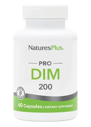 Дііндолілметан для гормонального балансу 200 mg (dim) natures plus 60 капсул