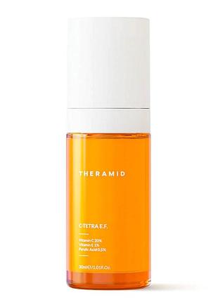 Антиоксидатный серум из 20% витамина с theramid c-tetra e.f.