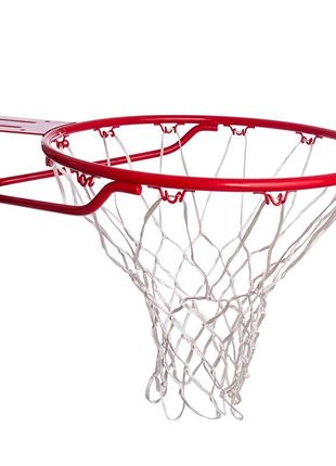 Кольцо баскетбольное pro slam rim 7888scnr красный (57484020), spalding