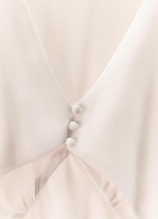 Длинное объемное платье