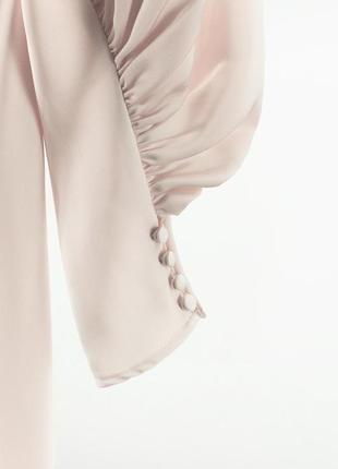 Длинное объемное платье