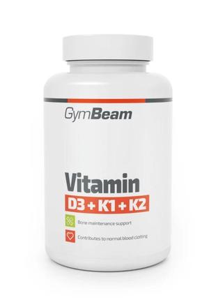 Вітамін d3+k1+k2 - gymbeam, 120 капсул