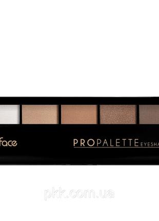 Палетка теней для век 5 оттенков pro palette, № 08  topface разноцветный (2000002541592)2 фото