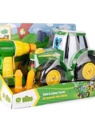 Конструктор john deere kids собери трактор с шуруповертом (46655)