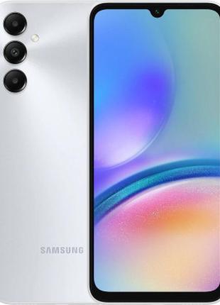 Мобильный телефон samsung galaxy a05s 4/128gb silver (sm-a057gzsveuc)