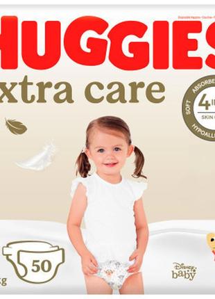 Підгузки huggies extra care 5 (11-25 кг) 50 шт (5029053578132)