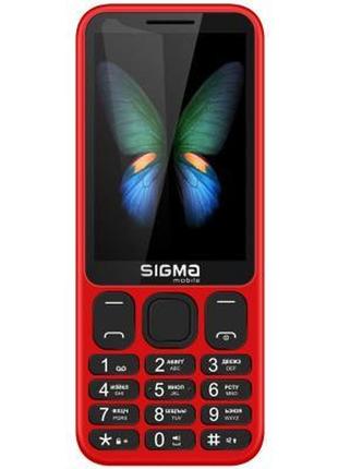 Мобильный телефон sigma x-style 351 lider red (4827798121948)