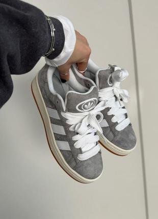 Кроссовки adidas campus grey