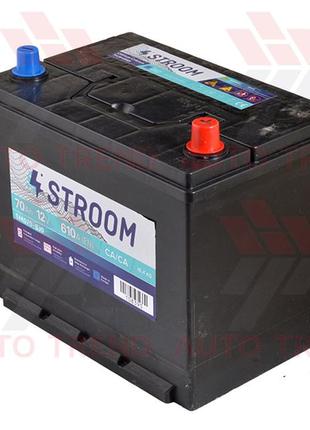 Аккумулятор 70 ah/12v 610a(en) japan 261х175х225 (0) r