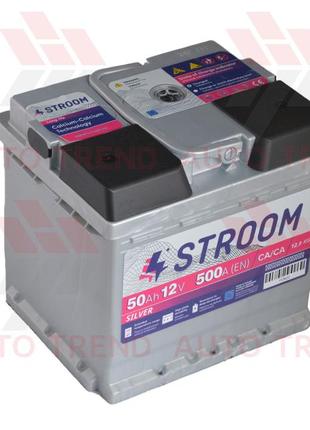 Аккумулятор 50 ah/12v 500a(en) silver 207х175х190 (0) r*