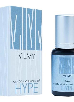 Клей для нарощування вій vilmy "hype" 5мл