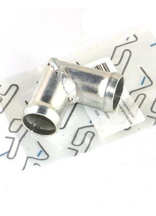 Перехідник опалювача кут (22х22 мм) трубка металева