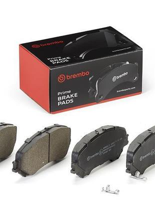 Тормозные колодки передние brembo для nissan x-trail, rogue t32, qashqai j11, renault kadjar, p56099