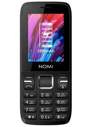 Мобильный телефон nomi i2430 black