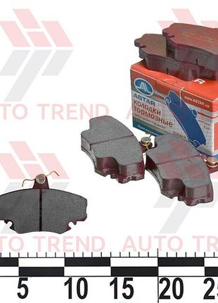Колодка тормозная передняя renault, dacia logan, mcv, sandero,clio,megane,symbol, peugeot 205 ii, 305 ii, 309