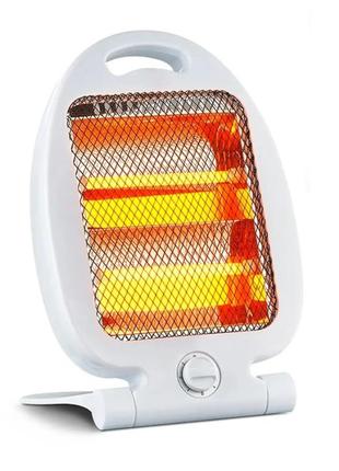 Обогреватель галогенный от сети crownberg cb-7745 400-800w
