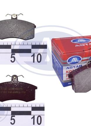 Колодка гальмівна передня ваз 2108-099, 2113-15 (к-т 4 шт.)