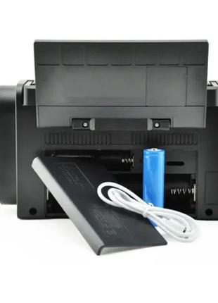 Радіоприймач акумуляторний із ліхтариком і сонячною панеллю solar, радіо з bluetooth golon rx-2191bts3 фото