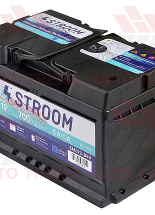 Аккумулятор 72 ah/12v 700a(en) 278х175х175 (0) r (низкий)