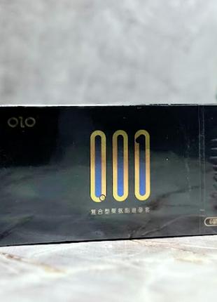Полиуретановые презервативы ультратонкие olo 001 6 шт/уп