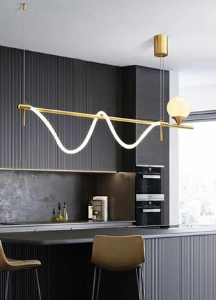 Сучасна видовжена люстра sniki