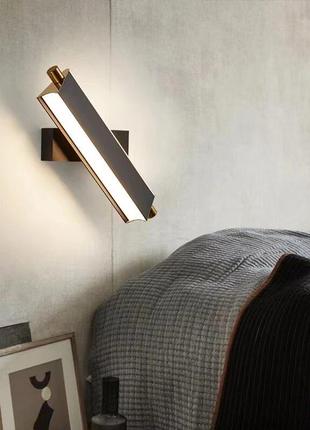 Настінне бра mark у чорному корпусі