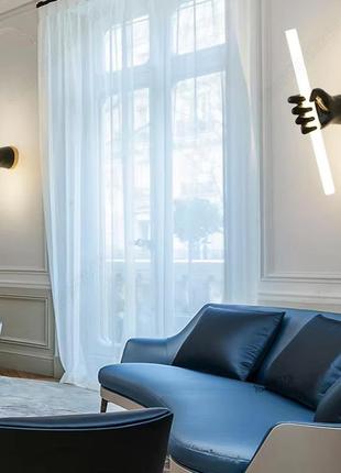 Індустріальне бра у гіпсовому корпусі