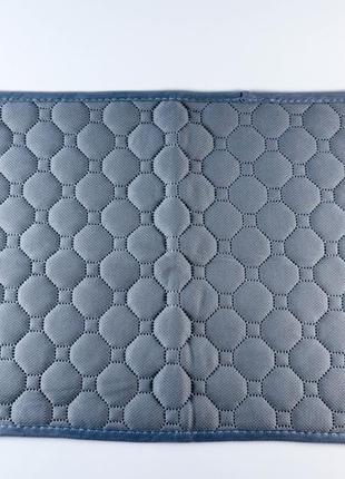 Багаторазова непромокальна пелюшка для домашніх тварин 30 см* 50 см сірий колір