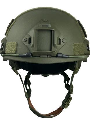 Шолом тактичний fast nij iiia балістичний кевларовий олива | ranger green