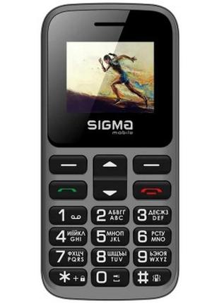 Мобильный телефон sigma comfort 50 hit2020 grey (4827798120927)