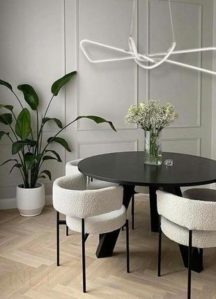 Сучасна біла люстра avize у двох розмірах