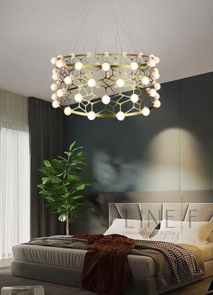 Вишукана підвісна led люстра