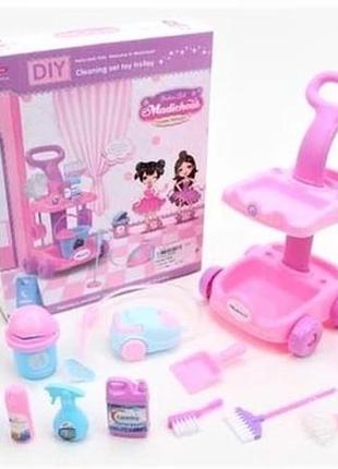 Дитячий ігровий набір для прибирання з візком huada toys 6688a