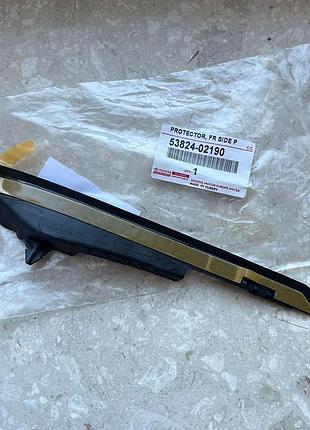 Утеплювач до скла toyota corolla verso протектор крила лівий 53824-02190