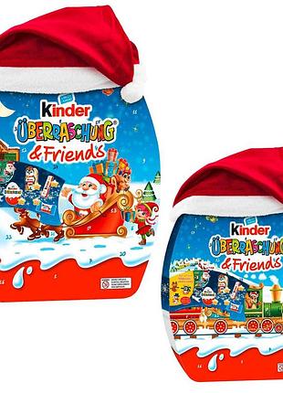 Адвент kinder advent calendar uberraschung & friend 370g
