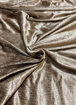 Шторы шенилл коричневаые 6.8м