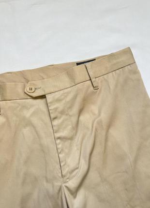 Чоловічі класичні брюки штани бежеві s розміру3 фото