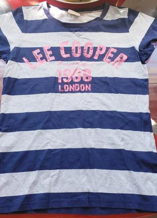 Lee cooper женская хлопковая футболка м 46