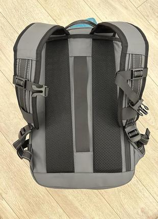 Сумка для подорожей з вакуумним відділенням сіра airback вакуумна сумка вакуумний рюкзак