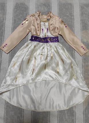 Карнавальна сукня анни ельзи фрозен 2 на 2-3роки tu
