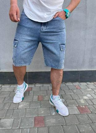 Мужские джинсовые шорты