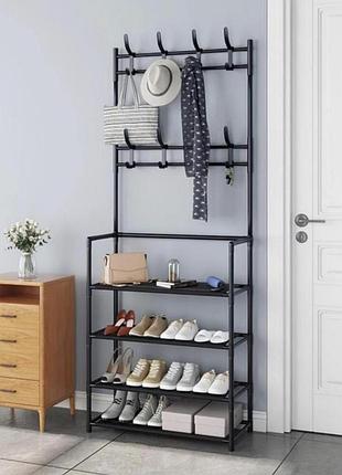 Стойка-прихожая черного цвета