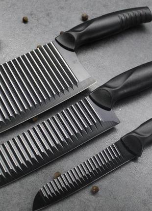 Набір кухонних ножів 3 предмети